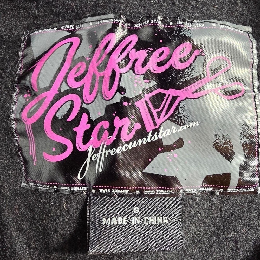 Rare Jeffree Star Vest Unicorn Beauty Killer Hoodie Rainbow Print Sleeveless (S) - Picture 7 of 9